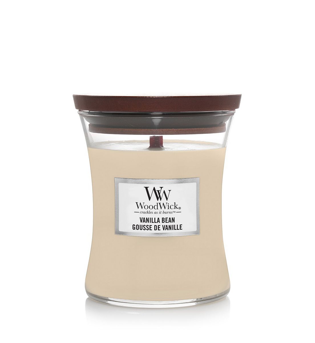 Woodwick Vanilla Bean Medium Jar Candle
