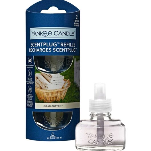 Yankee Candle Scentplug Twin Refill Clean Cotton 18.5Ml 2S