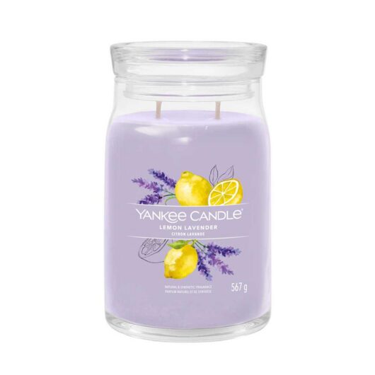Yankee Candle Signature Large Jar Candle Lemon Lavender 567g