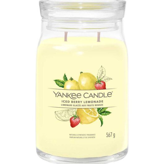 Yankee Candle Signature Large Jar Iced Berry Lemonade