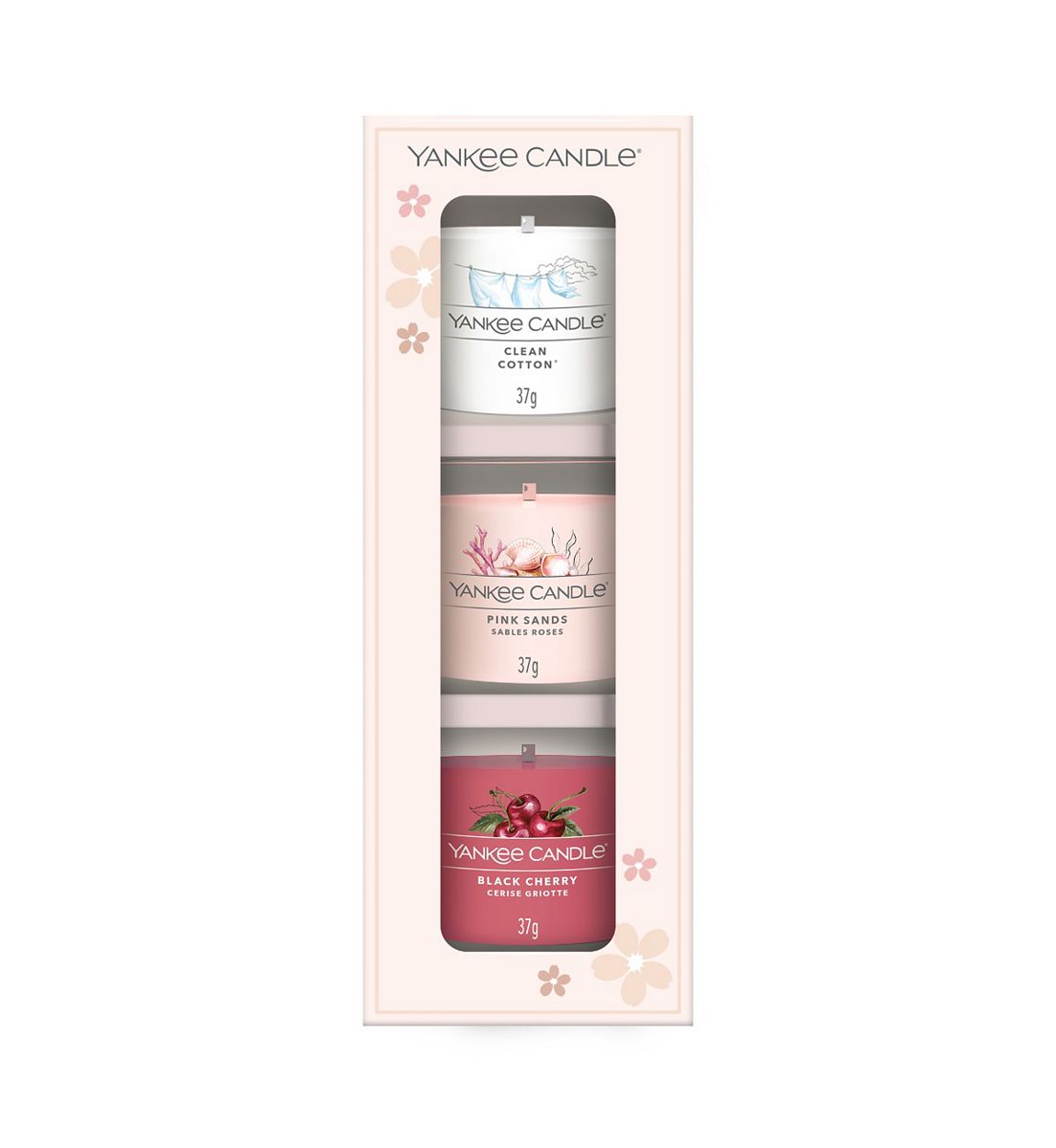 Yankee Candle Spring Summer 26 3 Mini Filled Votive Gift Set X 37 g