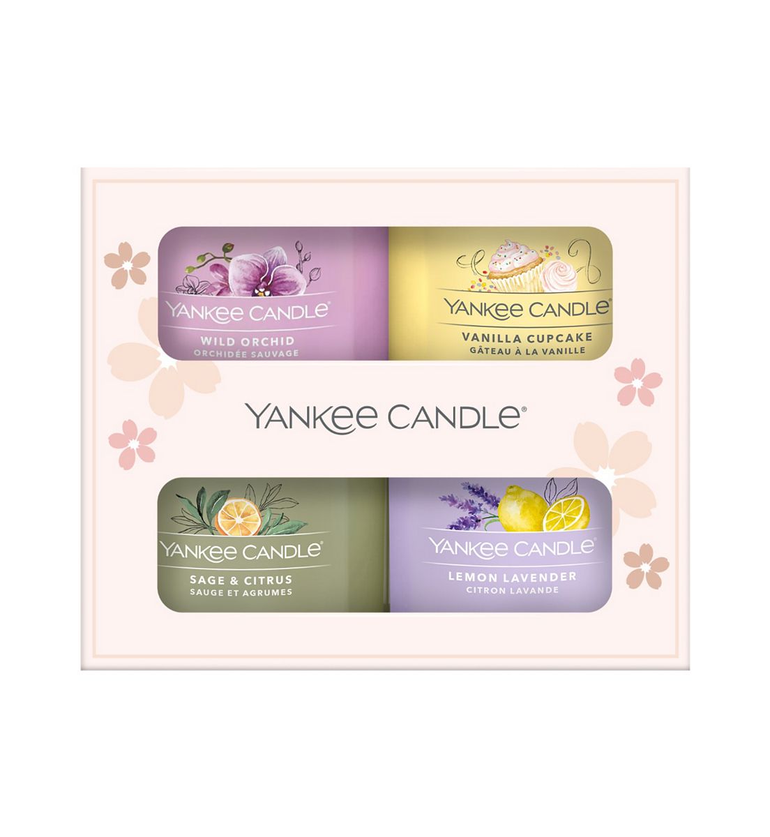 Yankee Candle Spring Summer 26 4 Mini Filled Votive Gift Set X 37 g